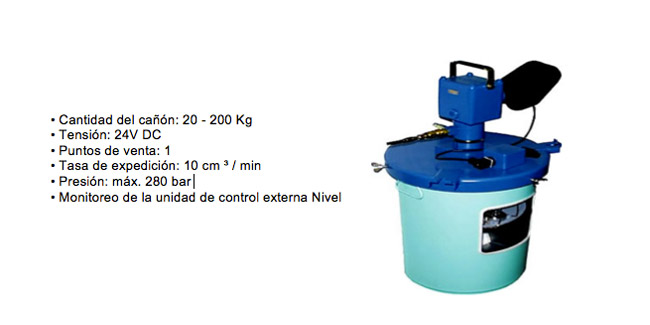 EFP Barrel Pump - El sistema de lubricación para equipos pesados